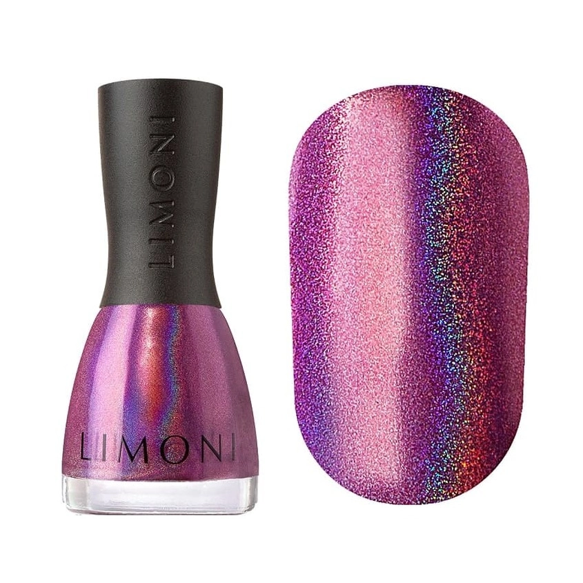 Лак для ногтей 3D эффект Megashine PRIZM holographic LIMONI