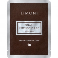 маска для лица тканевая Snail Intense Care LIMONI купить в 